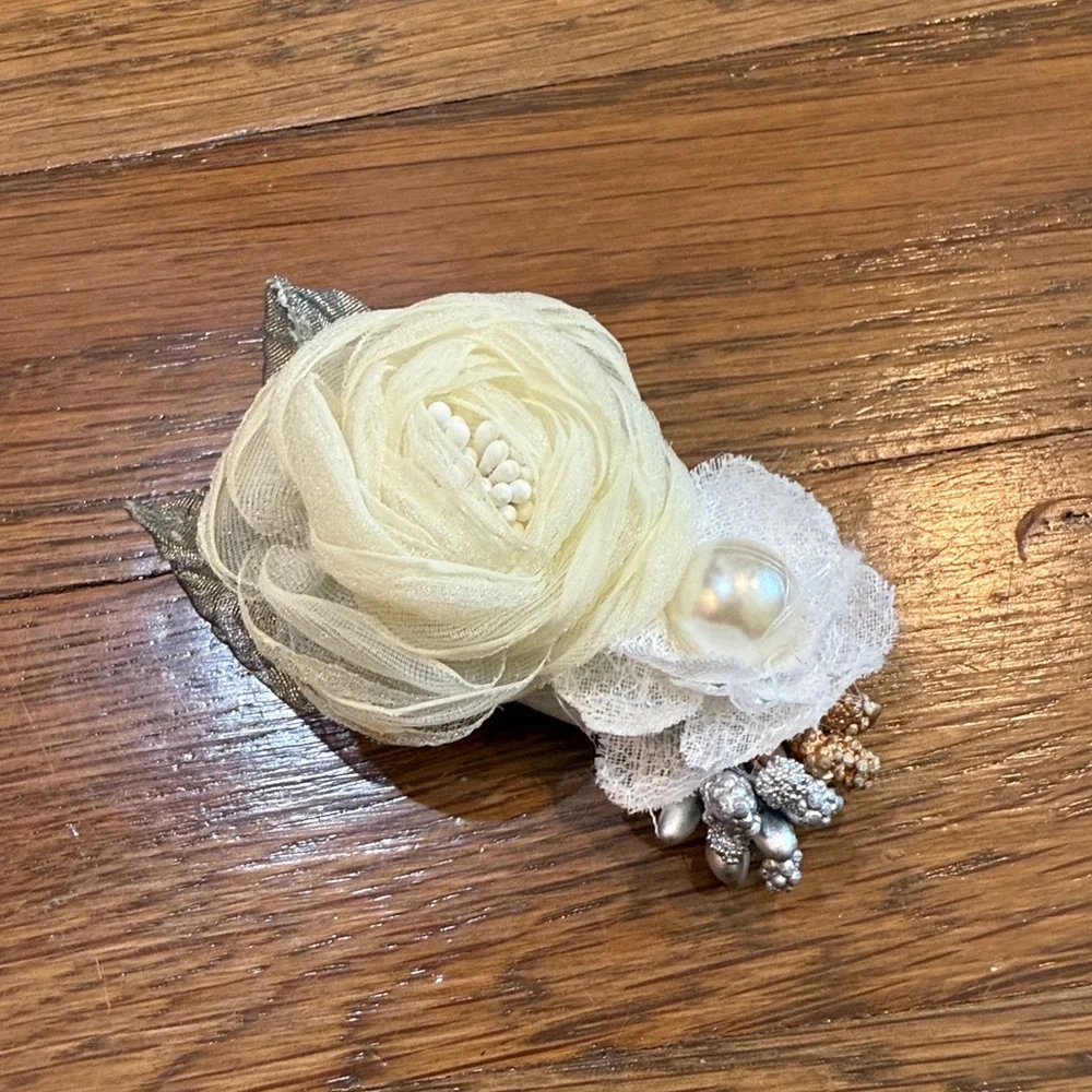 Boho Mini Floral Hair Clips Set for Girls